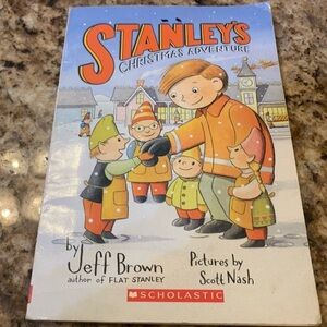 Stanley’s Christmas Adventure Softcover Book. By Jeff Brown